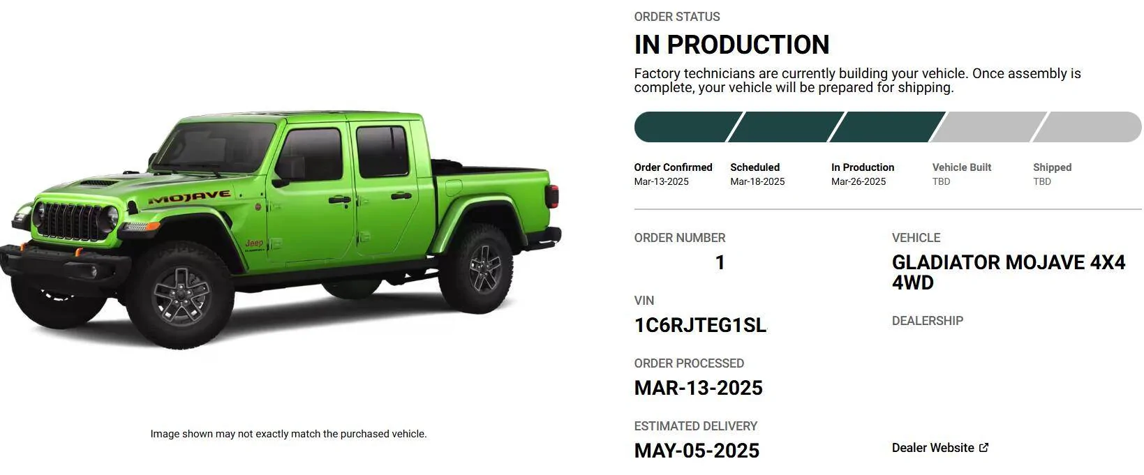 Jeep Gladiator Mojito! Now Available on Jeep Gladiator For First Time! Screenshot 2025-03-28 094749