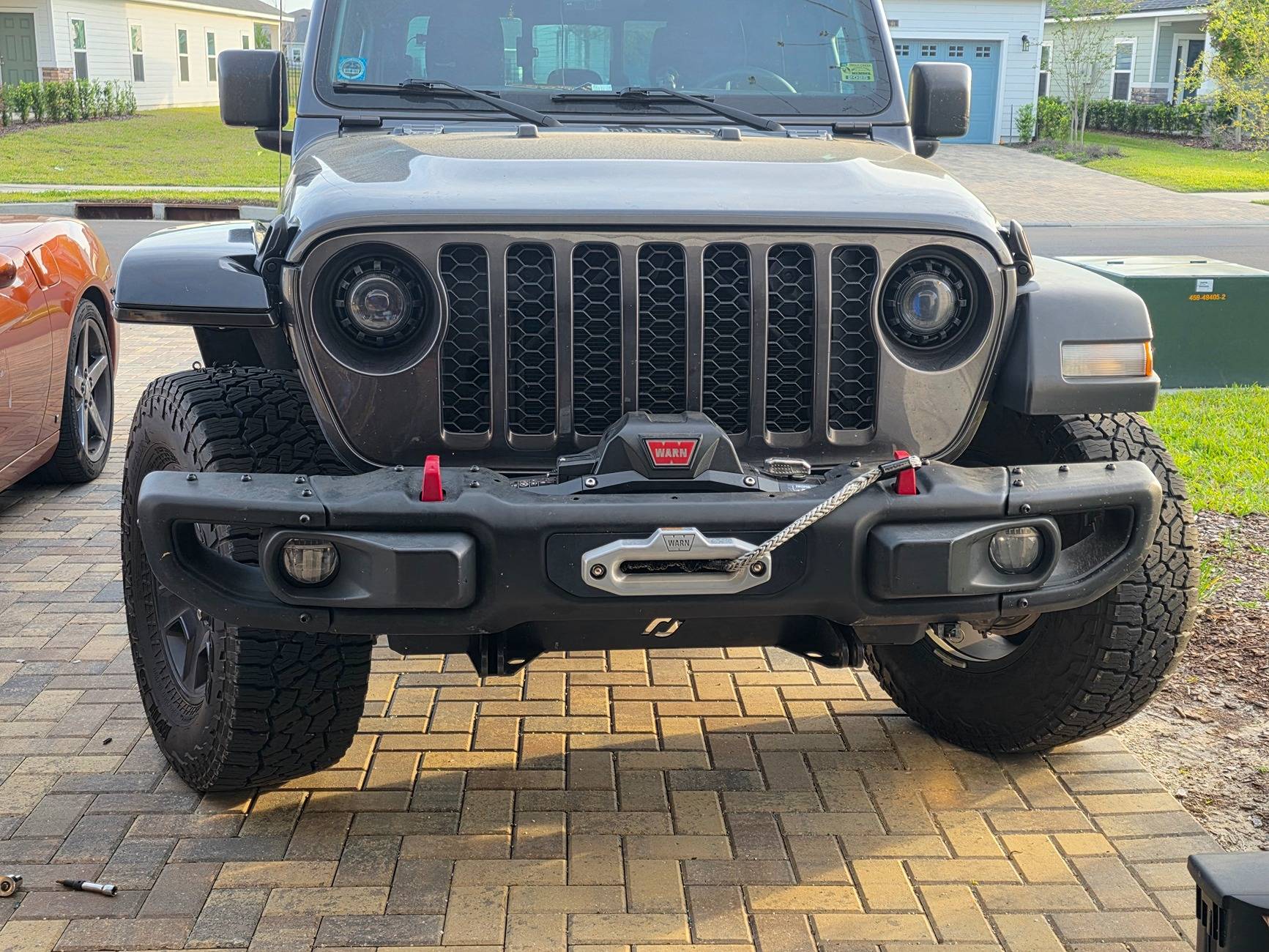 Jeep Gladiator Replacing OEM JT Rubican fenders and inner fenders 20250328_185139