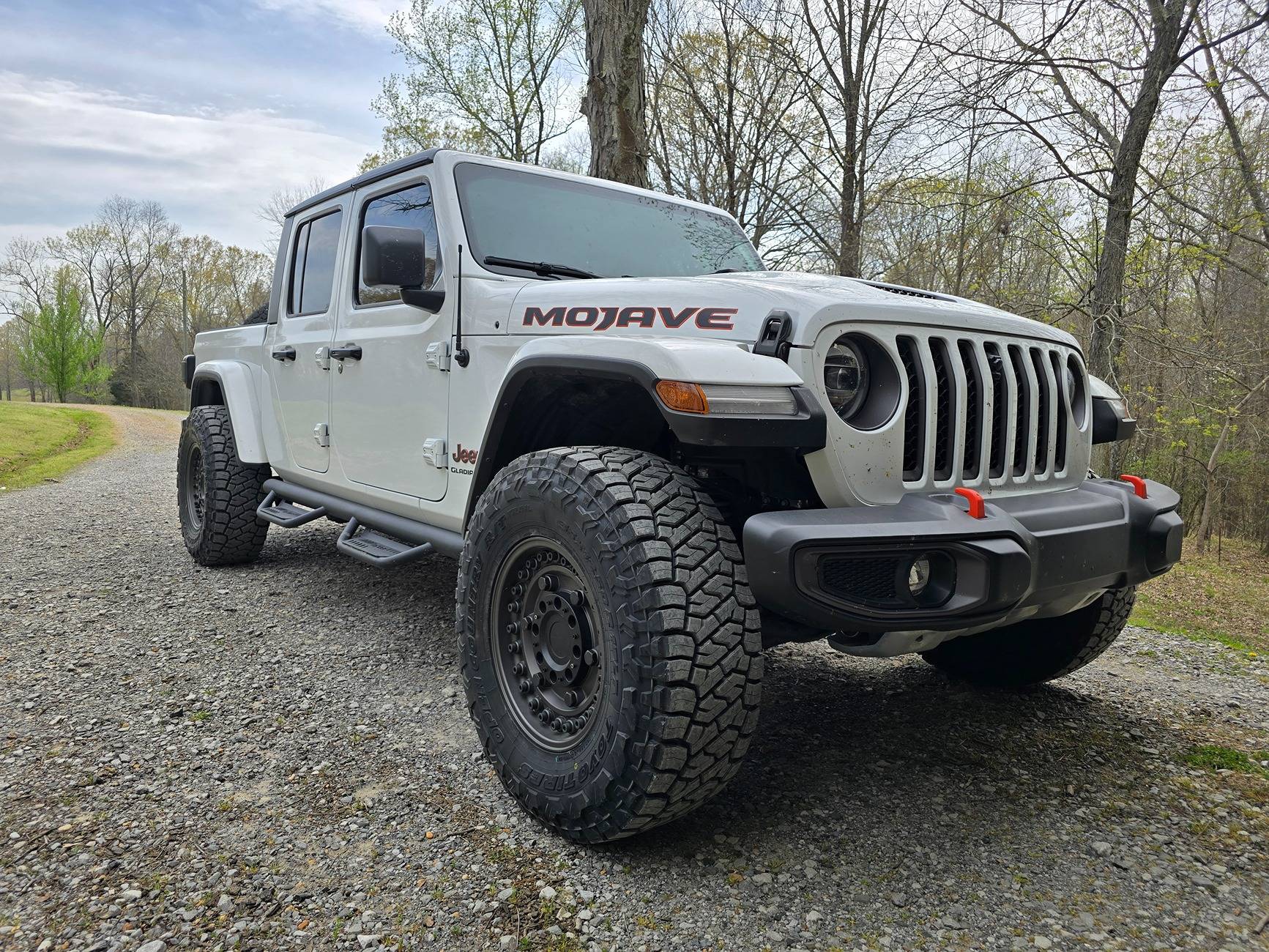 Jeep Gladiator New 35s and wheels JScan 2021 Mojave 20250328_145315