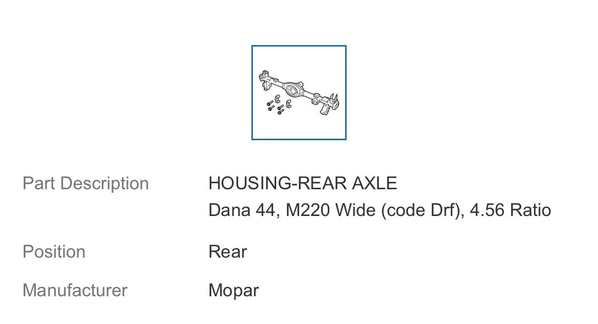 Jeep Gladiator New: Ultimate Dana 60 Semi-Float Rear Axle for JT Gladiator IMG_9855