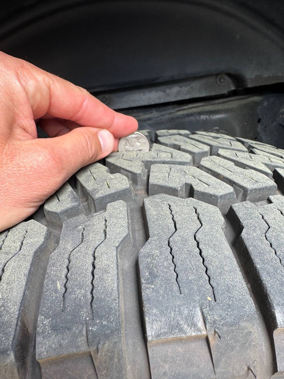 Jeep Gladiator FS - ( 4 ) Falken Wildpeak A/T AT3W Tires - Excellent Shape and Tread IMG_8802