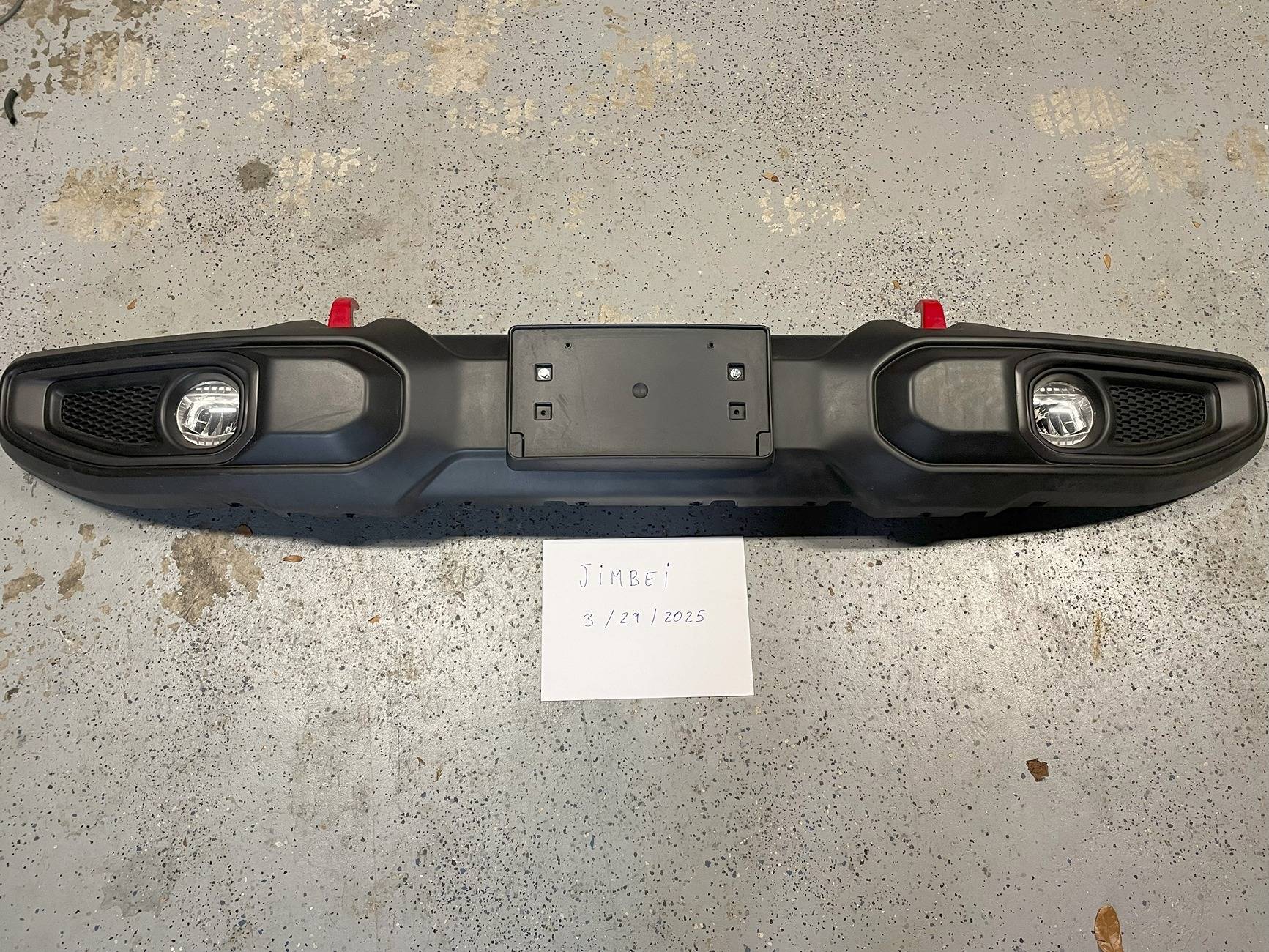 Jeep Gladiator JT Rubicon 2022 front bumper w LED fog lights $200 jt_bumper