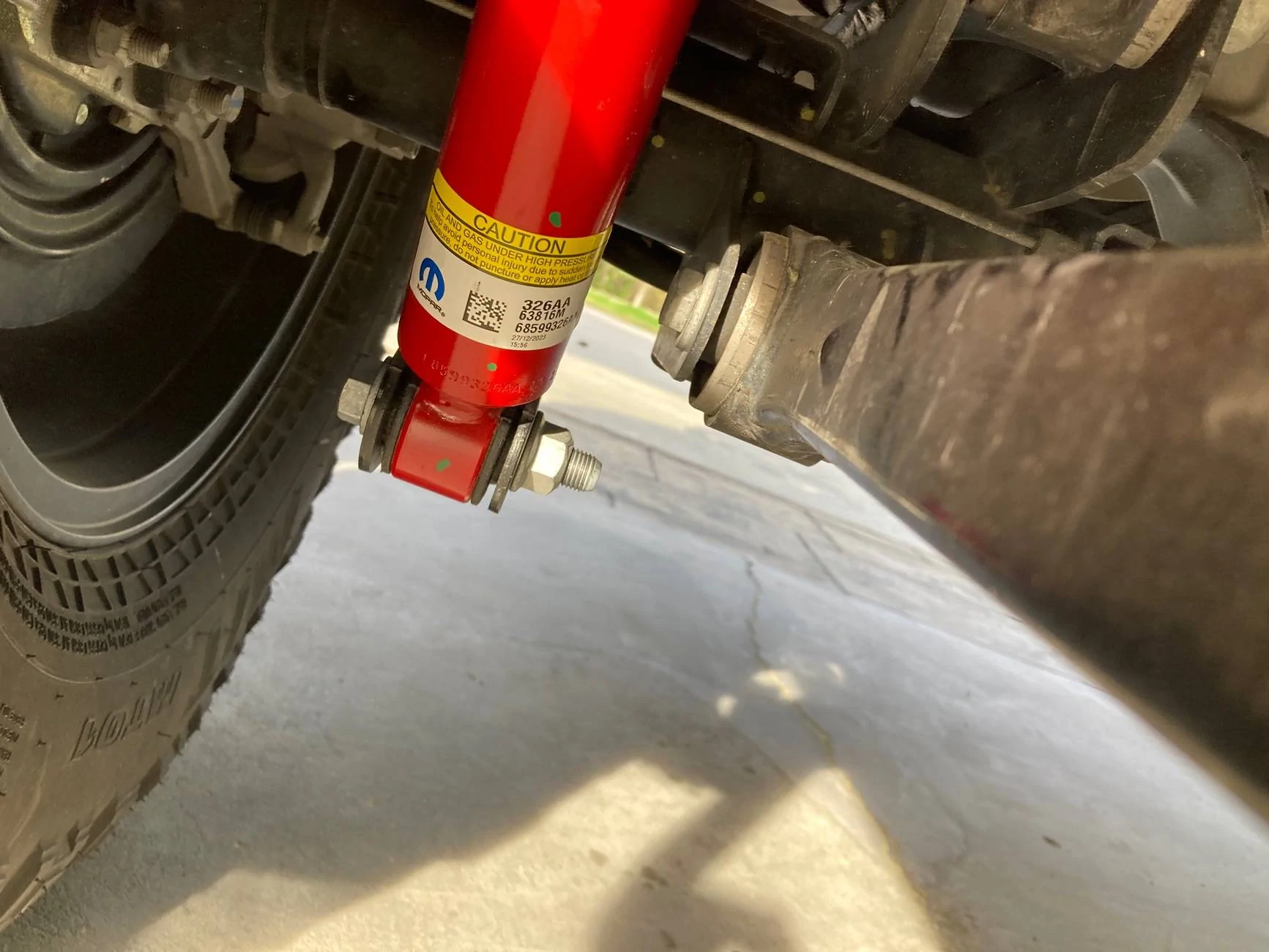 Jeep Gladiator OE Rear Shock PN? IMG_6665