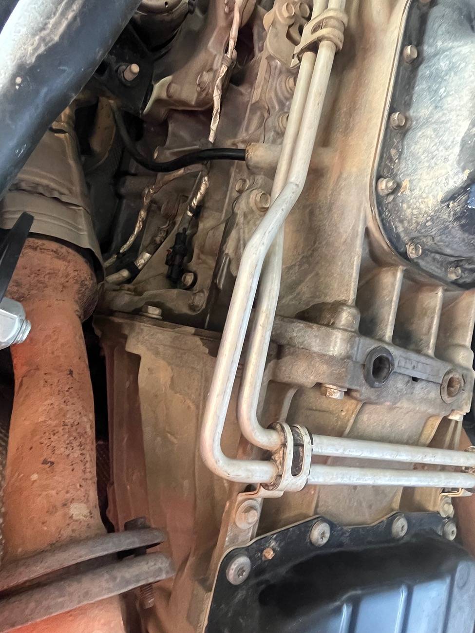 Jeep Gladiator Oil leak might be rear main IMG_6247