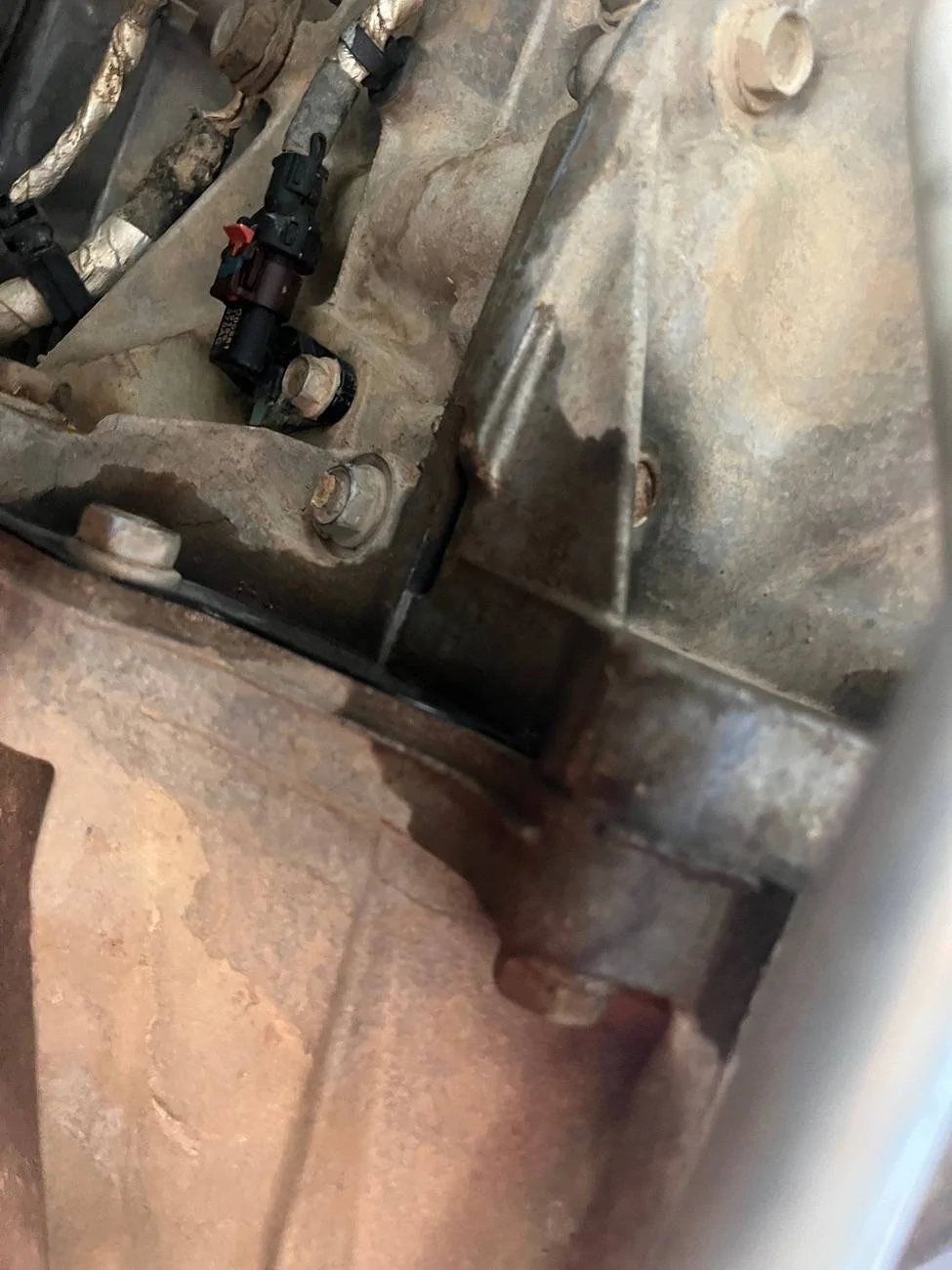 Jeep Gladiator Oil leak might be rear main IMG_6243