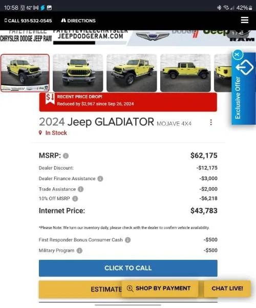 Jeep Gladiator 2025 Mojave X 29803