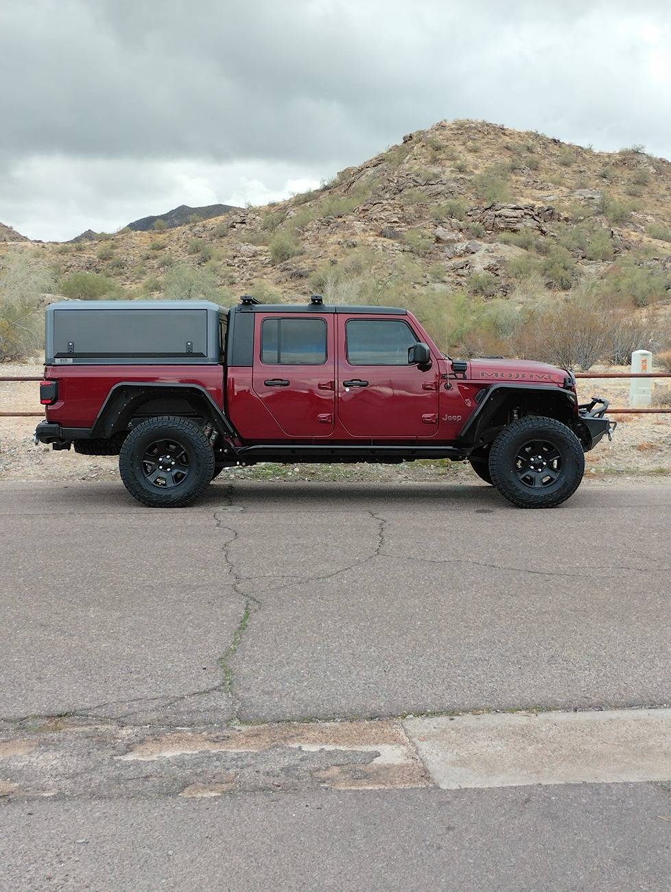 Jeep Gladiator Clayton Overland Plus vs Metalcloak Gamechanger - with towing IMG_20231223_121800261