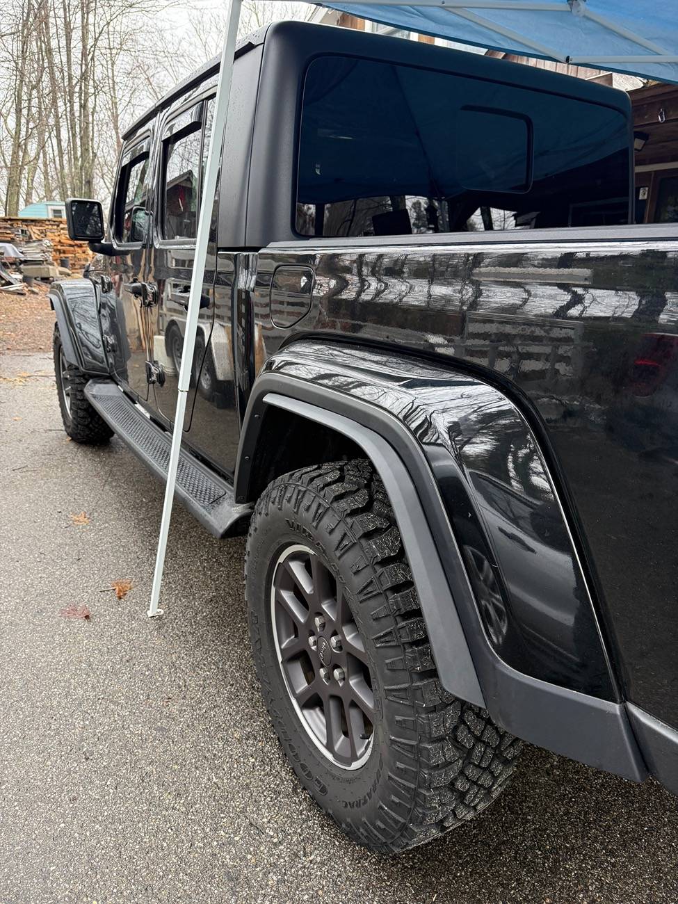Jeep Gladiator Xtreme Recon Fender Extension Instsalled IMG_0937