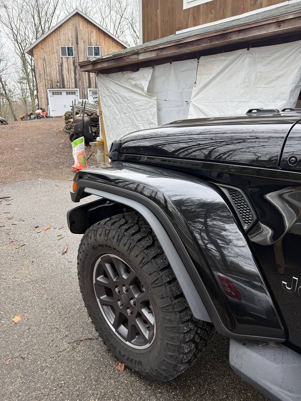 Jeep Gladiator Xtreme Recon Fender Extension Instsalled IMG_0935