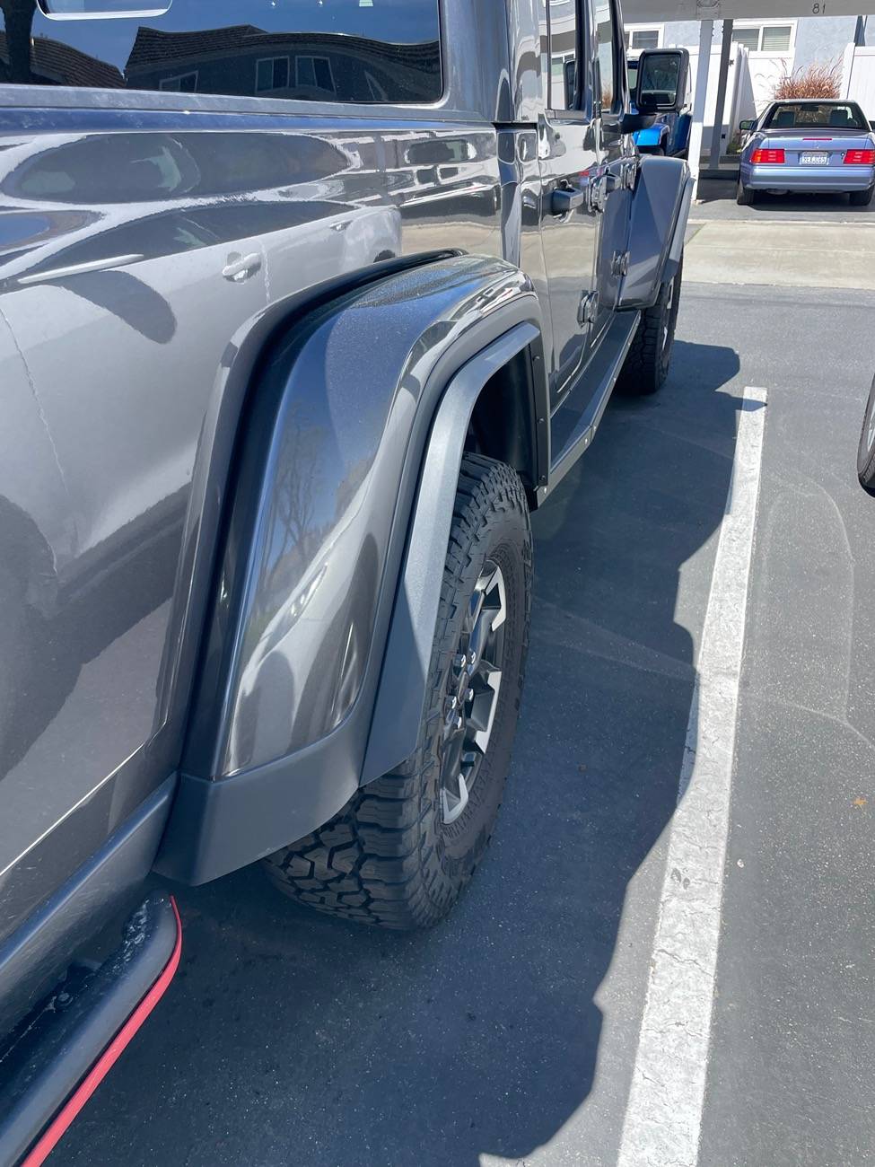 Jeep Gladiator Xtreme Recon Fender Extension Instsalled IMG_5943