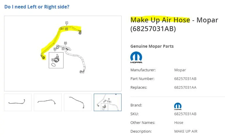 Jeep Gladiator Pcv valve 1743545132853-o9