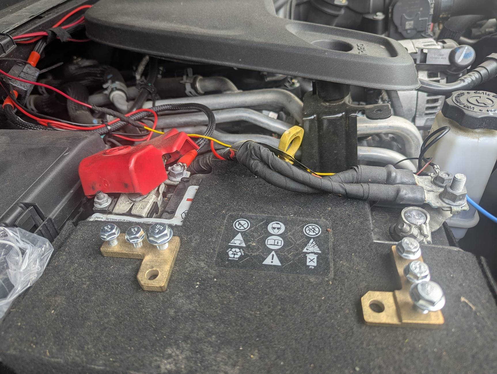 Jeep Gladiator What did you do TO your Gladiator today? [ADMIN WARNING: NO POLITICS, NO GUN TALK] battery terminal extensions pre install 
