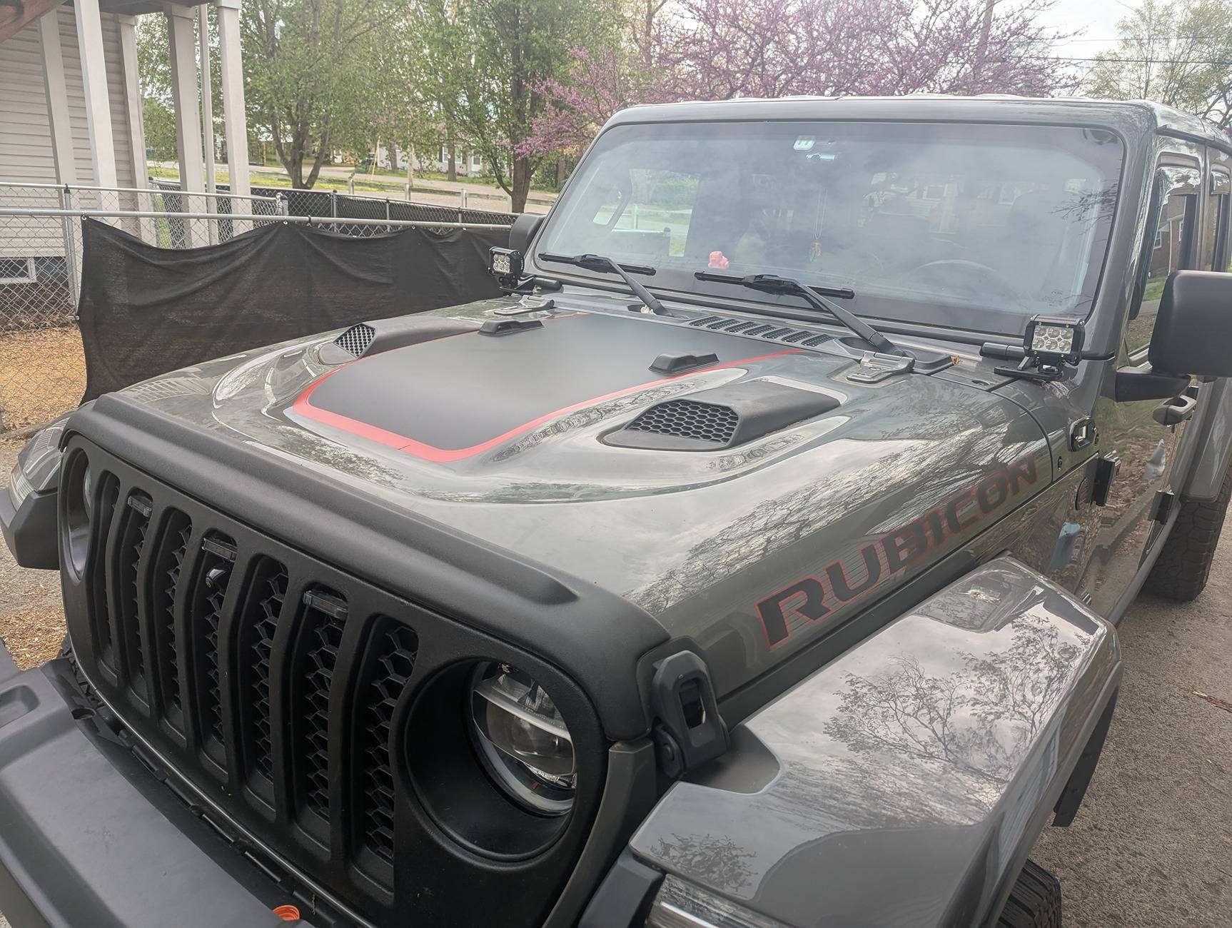 Jeep Gladiator What did you do TO your Gladiator today? [ADMIN WARNING: NO POLITICS, NO GUN TALK] hood decal 2