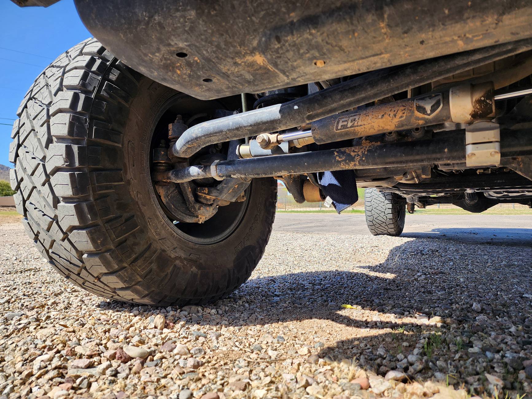 Jeep Gladiator Upgrading stock steering bar and lower stock steering sway bar? Creaking! 20250405_102116