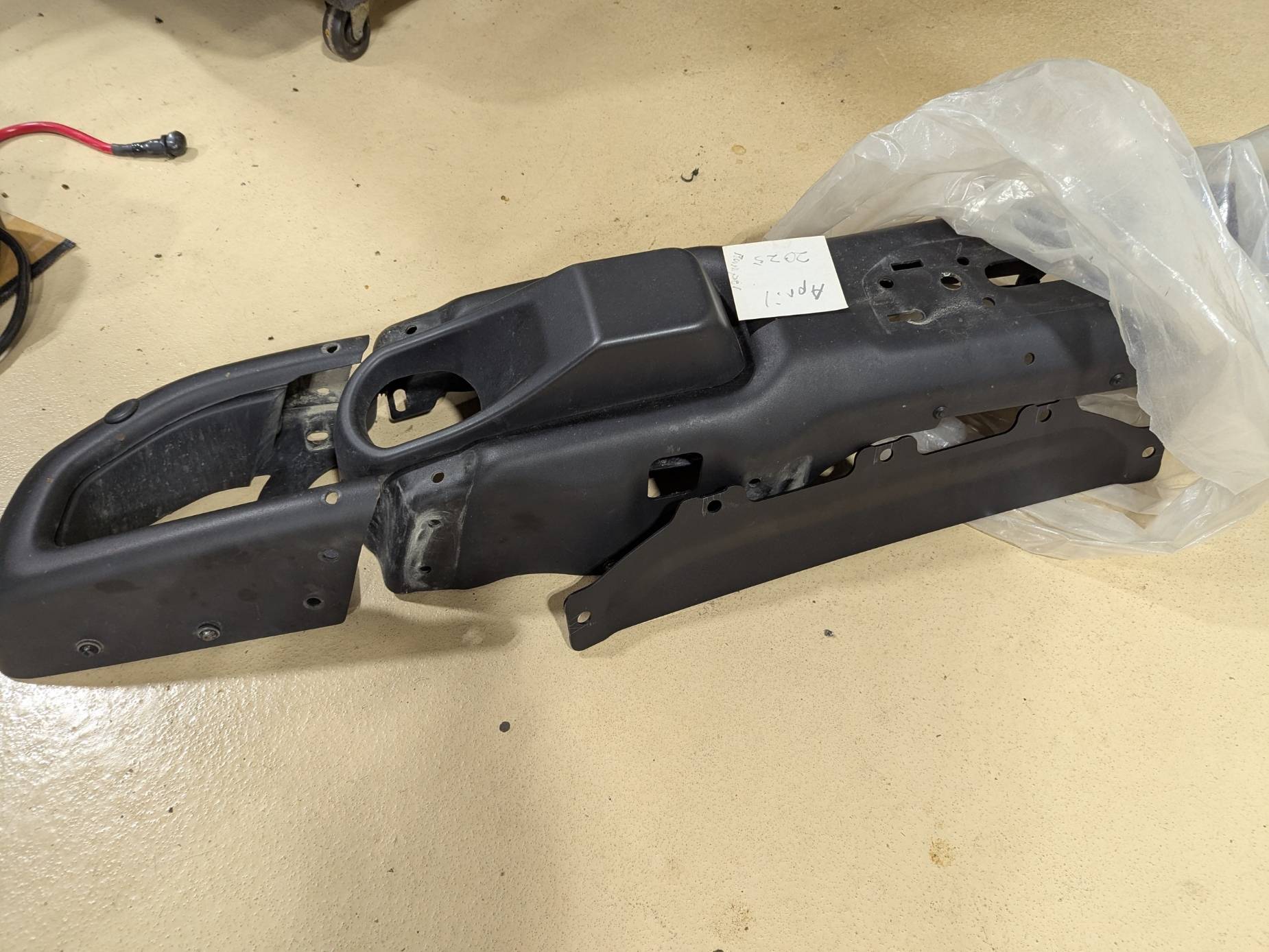 Jeep Gladiator ebay steel front bumper for sale - $75 OBO PICKUP ONLY PXL_20250405_200206271