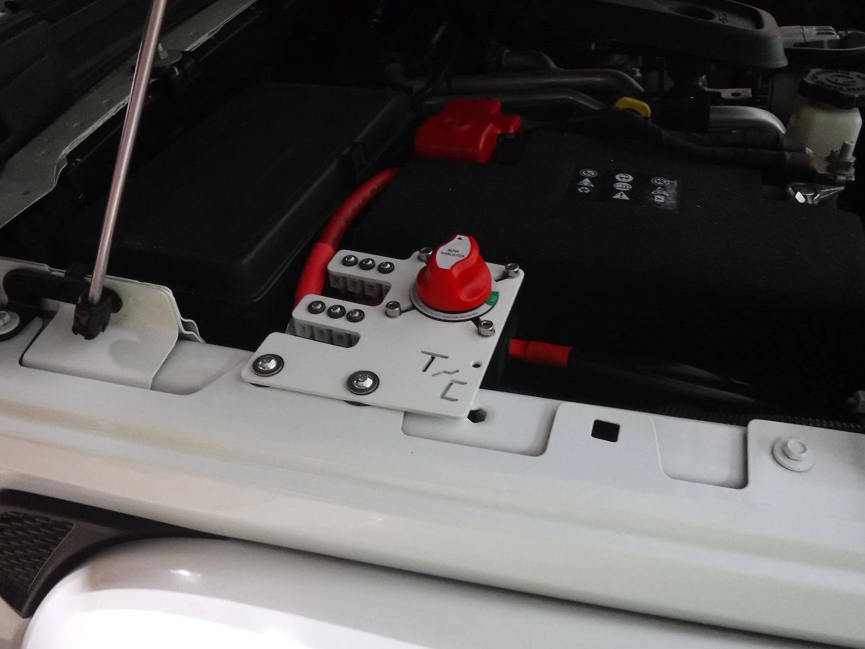 Jeep Gladiator Winch disconnect switch question DSCF5106
