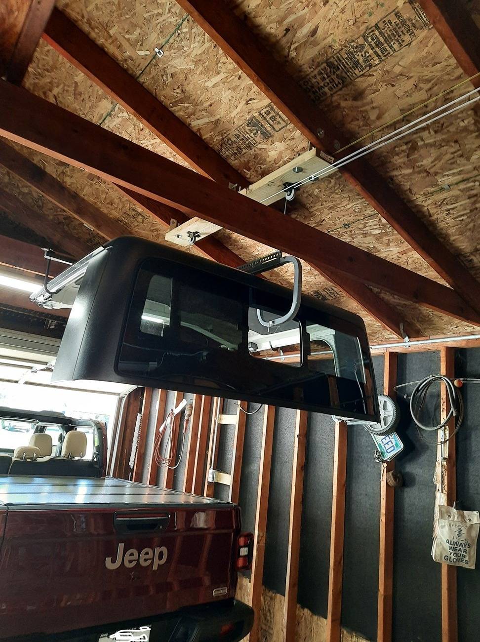 Jeep Gladiator Hardtop Hoist Setup 1 jeep glad 16.11