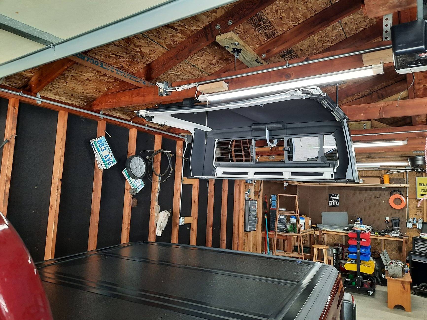 Jeep Gladiator Hardtop Hoist Setup 1 jeep glad 16.15