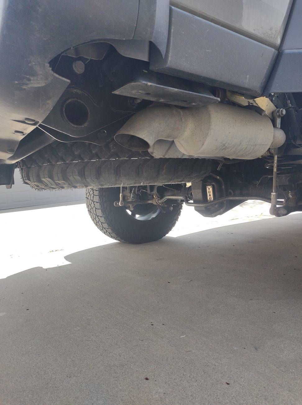 Jeep Gladiator EcoDiesel stock exhaust 17439703050554510620810253598166