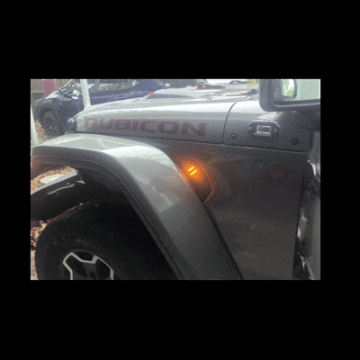 Jeep Gladiator What did you do TO your Gladiator today? [ADMIN WARNING: NO POLITICS, NO GUN TALK] Side fender turn signal - GIF