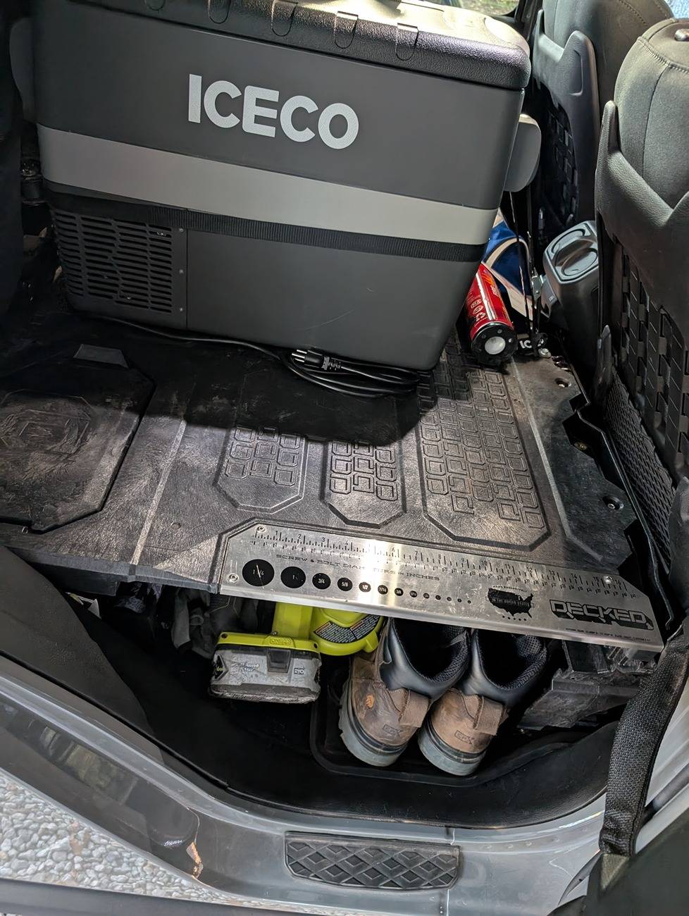 Jeep Gladiator Rear Seat Delete w/o A Storage System? PXL_20250406_230152096