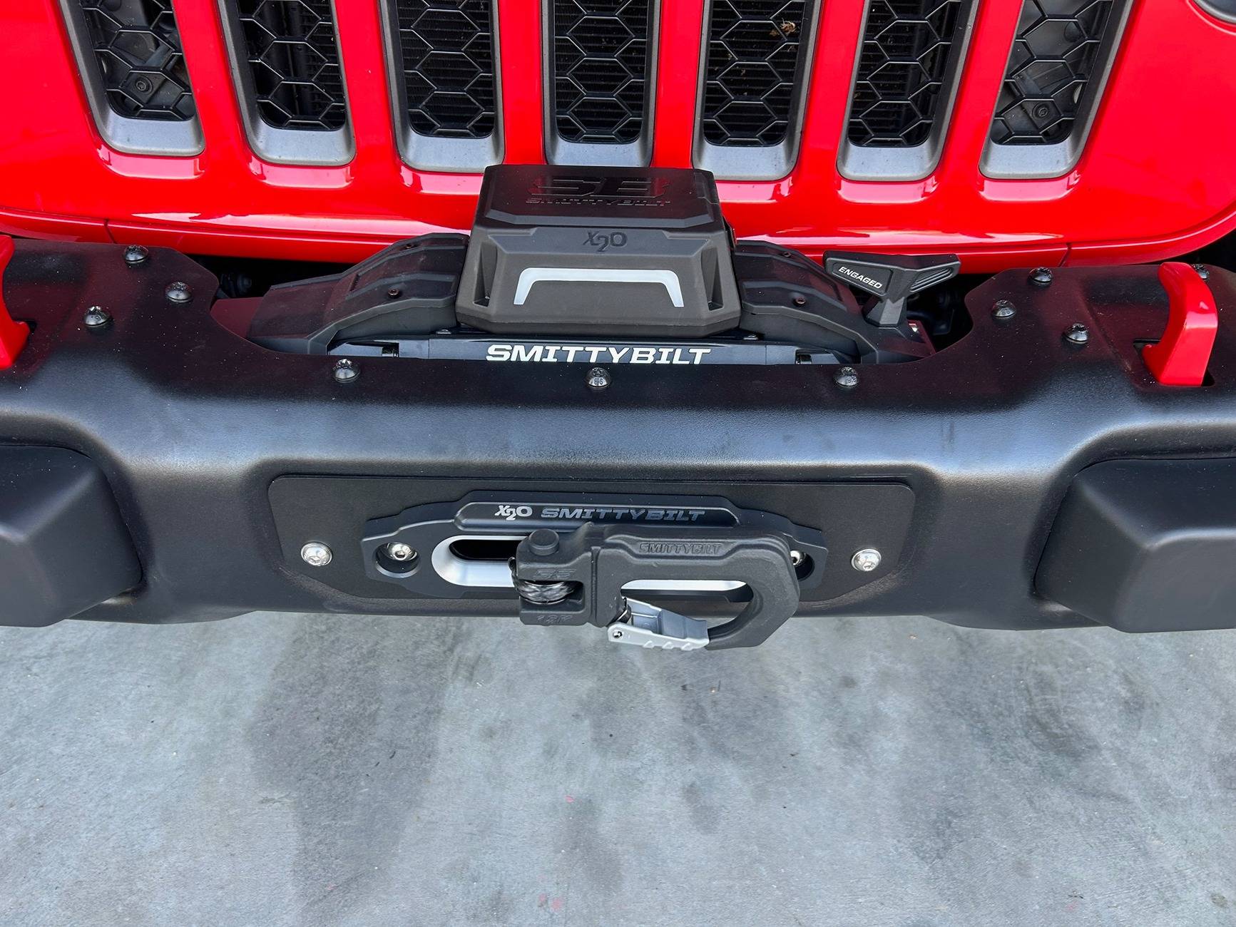Jeep Gladiator Smitty X2O Gen3 / Grimm Install Installed Winch