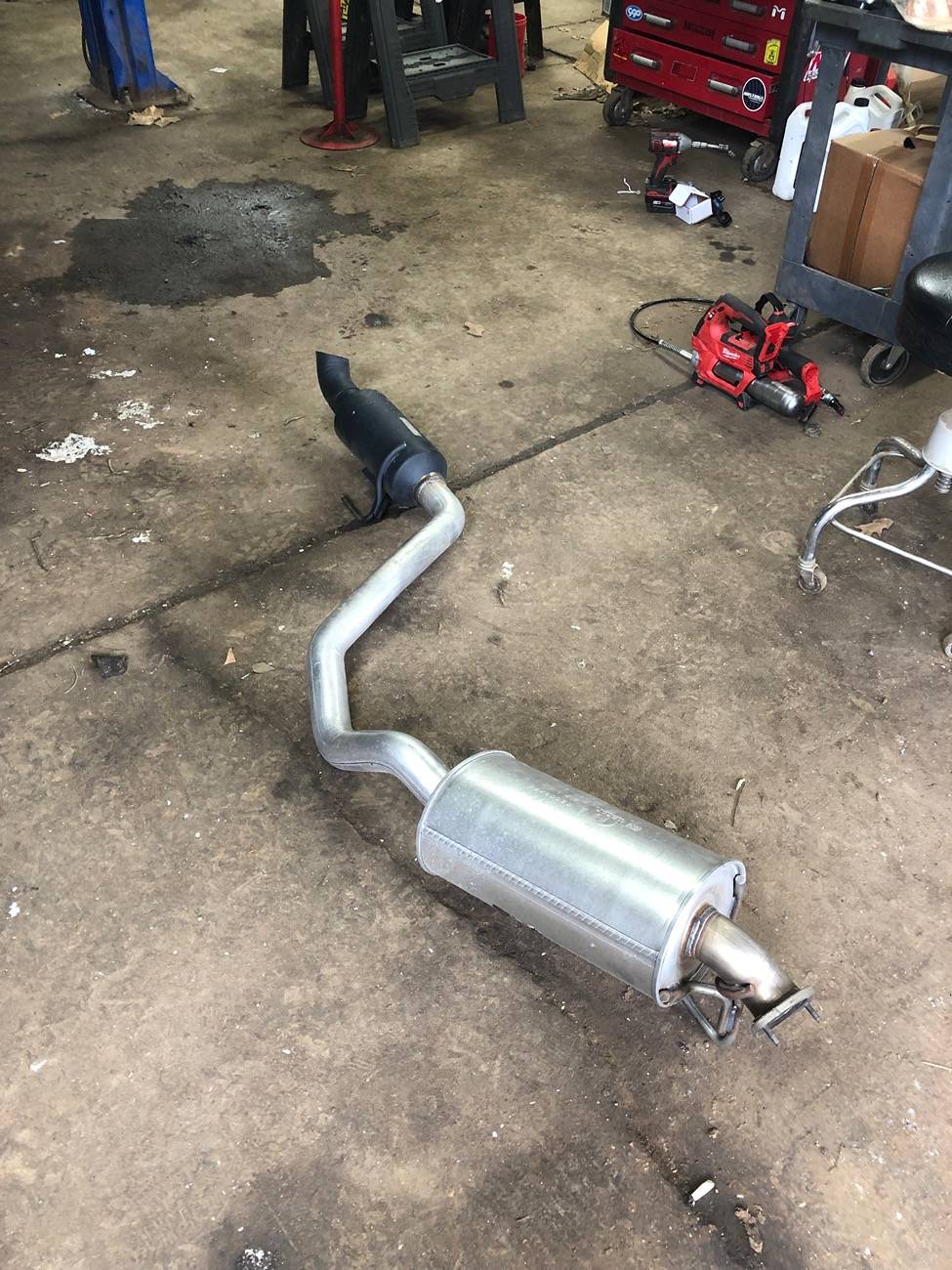 Jeep Gladiator EcoDiesel stock exhaust IMG_6384