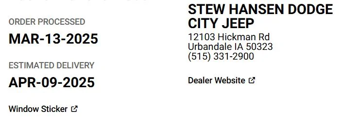 Jeep Gladiator Looking for Jeep pro to help convert my JT back to stock Screenshot 2025-04-07 141153
