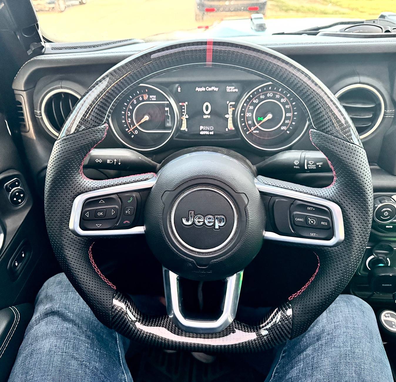 Jeep Gladiator Smoke from heated steering wheel after upgrading batteries? IMG_0520