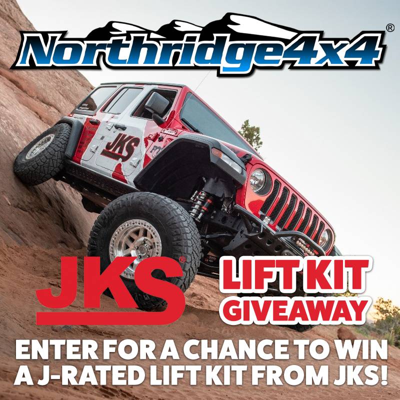 Jeep Gladiator WIN a JKS J-Rated Lift Kit from Northridge4x4! FBJKSGiveaway