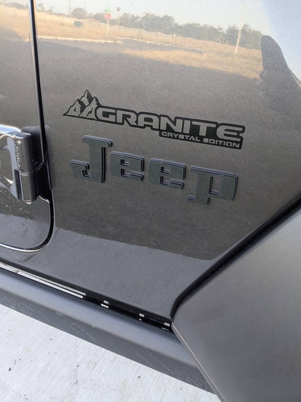 Jeep Gladiator "JEEP" tailgate badge mods? PXL_20250118_231315591