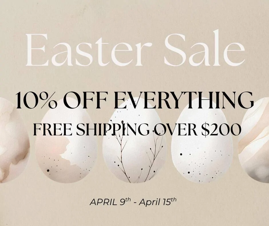 Jeep Gladiator MAXIMUS-3 EASTER SALE! SAVE 10% OFF EVERYTHING! FREE SHIPPING OVER $200! Beige White Minimalist Easter Facebook Post