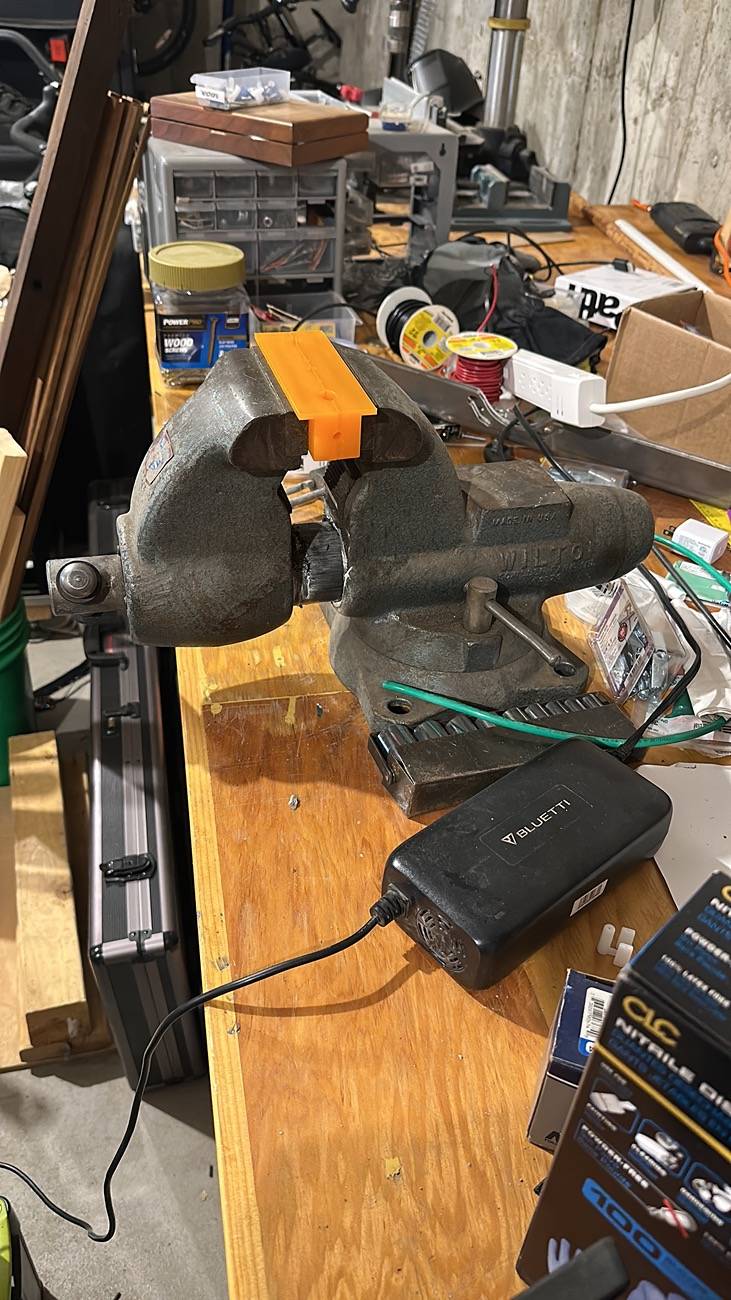 Jeep Gladiator Making a Vise Stand From Gladiator Parts 5AA05DDF-86A2-4882-96AC-32079865C75A