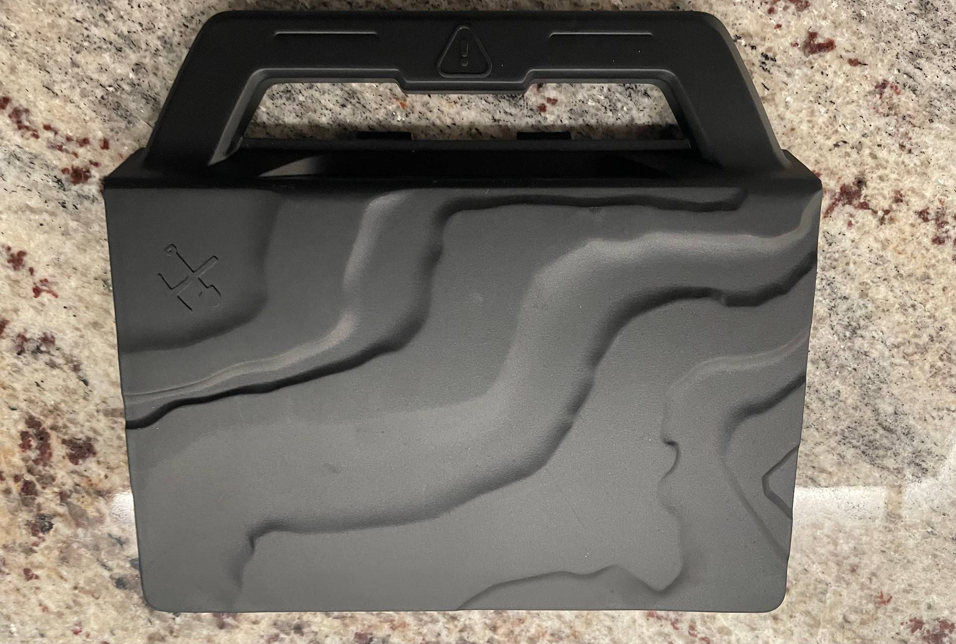 Jeep Gladiator Plastic Cover in Glovebox of my New Glad. IMG_1073