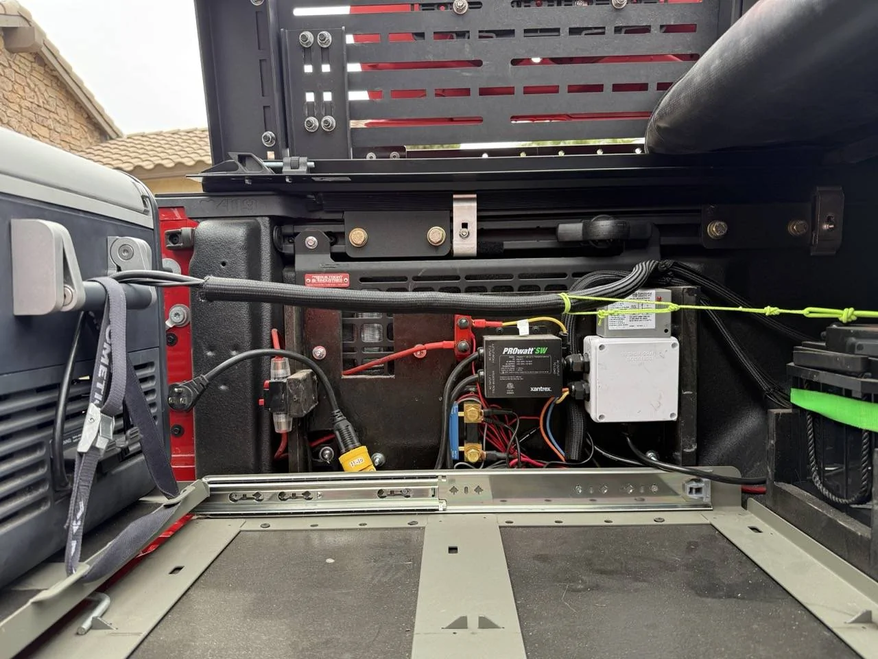 Jeep Gladiator Fridge in Truck Bed or Cab (Rear Seat) - Heat concerns Fridge electronics