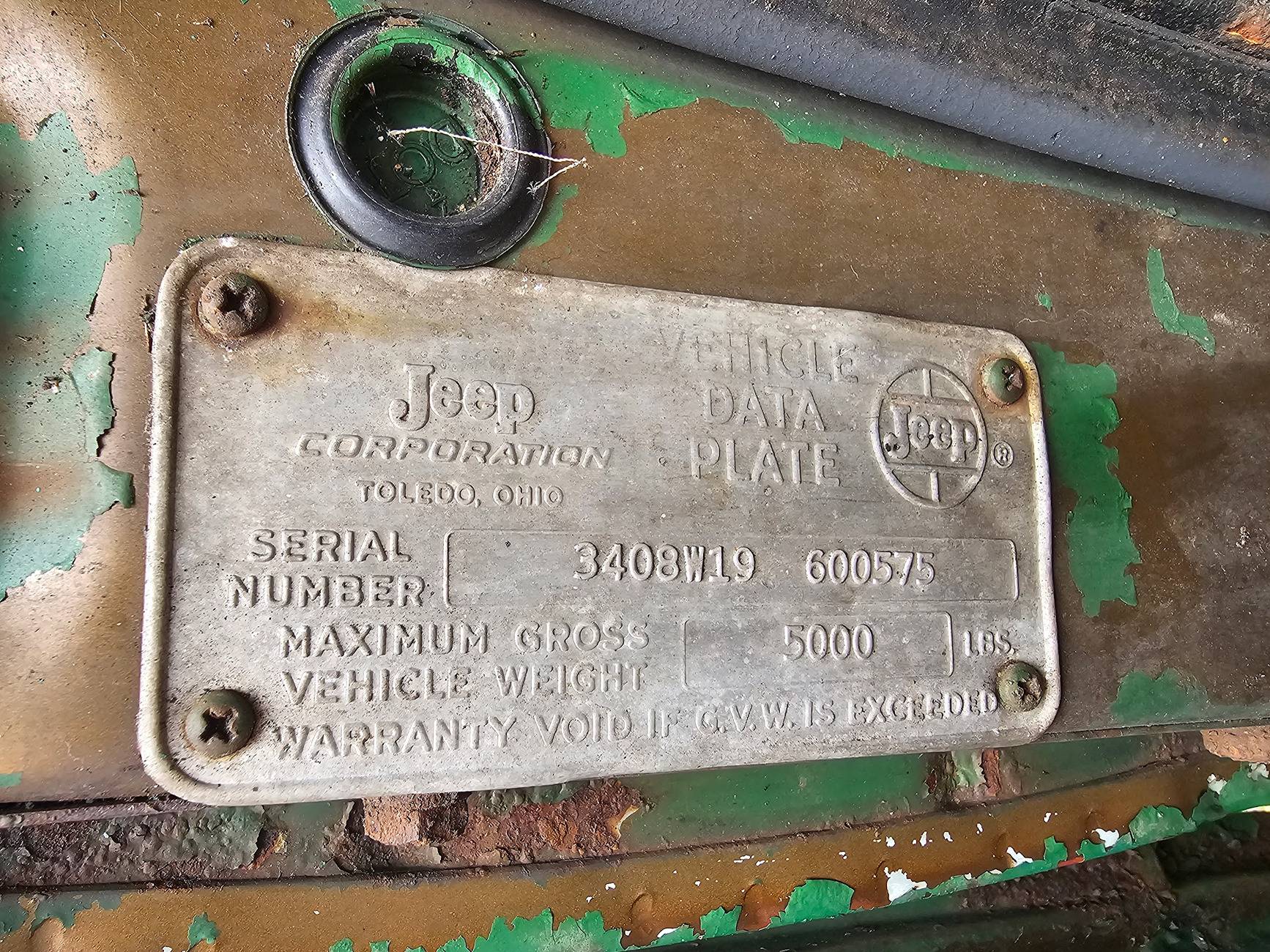 Jeep Gladiator Found a 1971 Gladiator for Sale. 20231011_143721