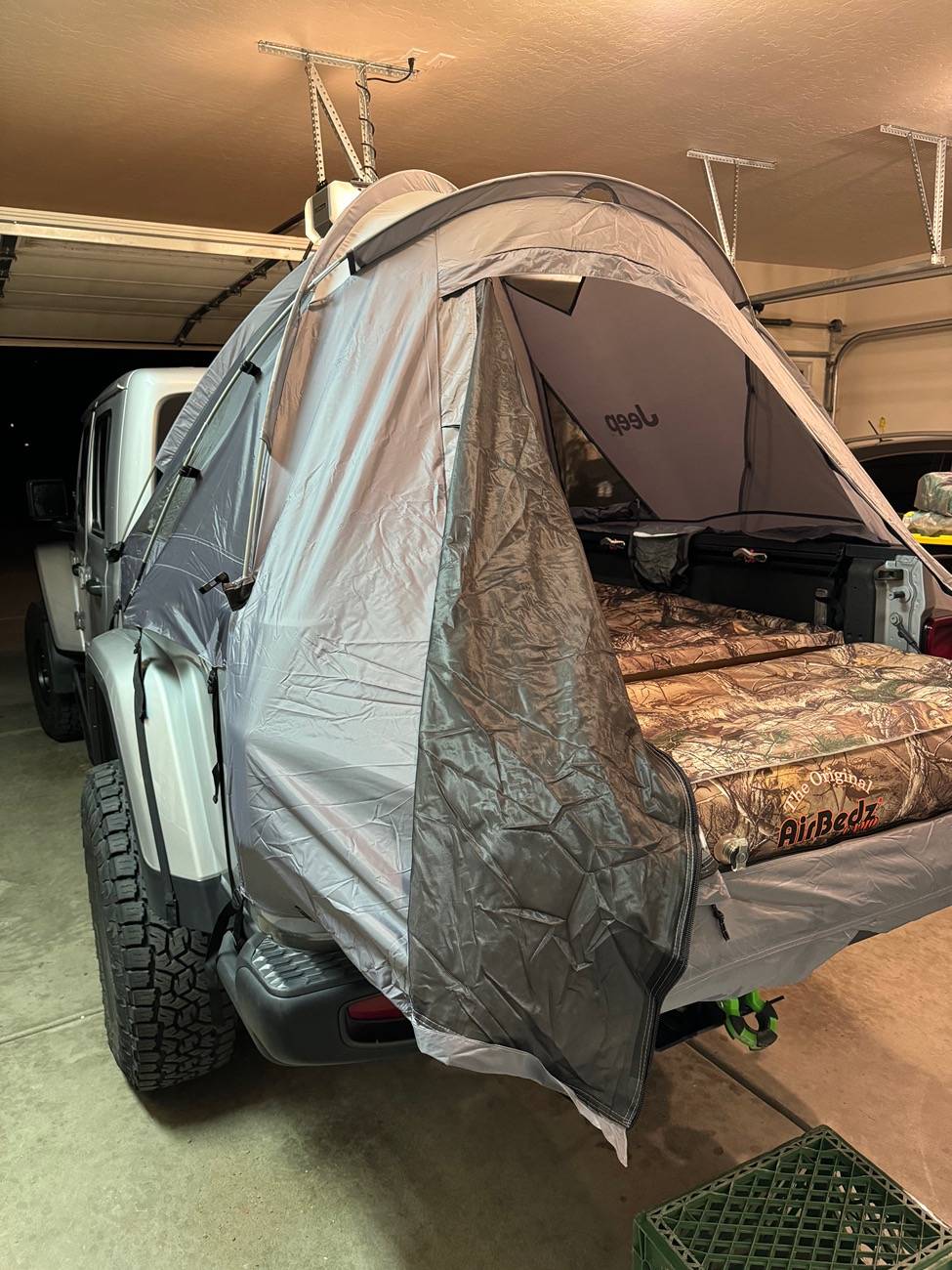 Jeep Gladiator Alternative to roof top tent' 06 Rig 2