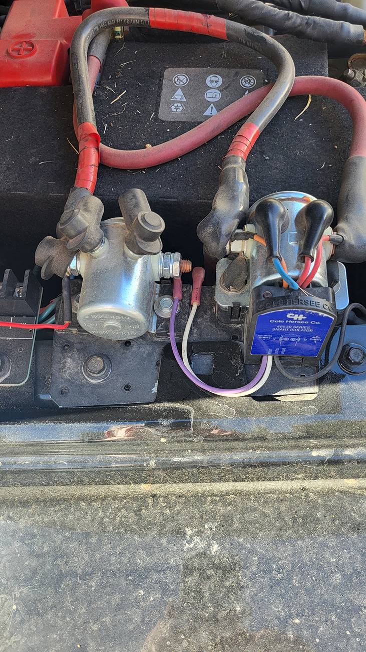 Jeep Gladiator How to fit a winch solenoid by the battery? 20250415_163210