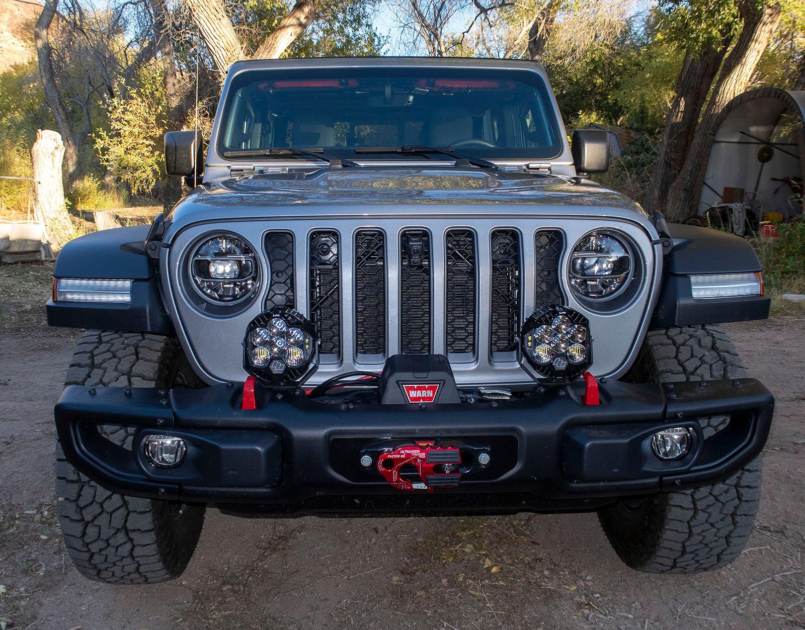 Jeep Gladiator Steel Bumper winched2