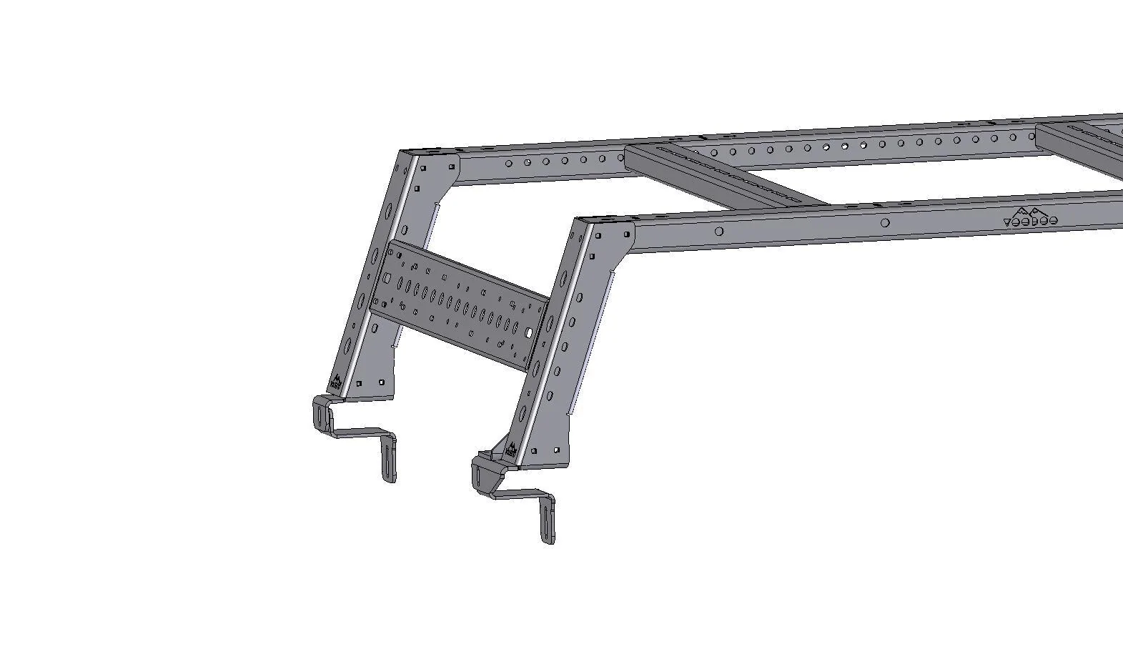 Jeep Gladiator Gladiator specific cross bars & bed racks now available! 1
