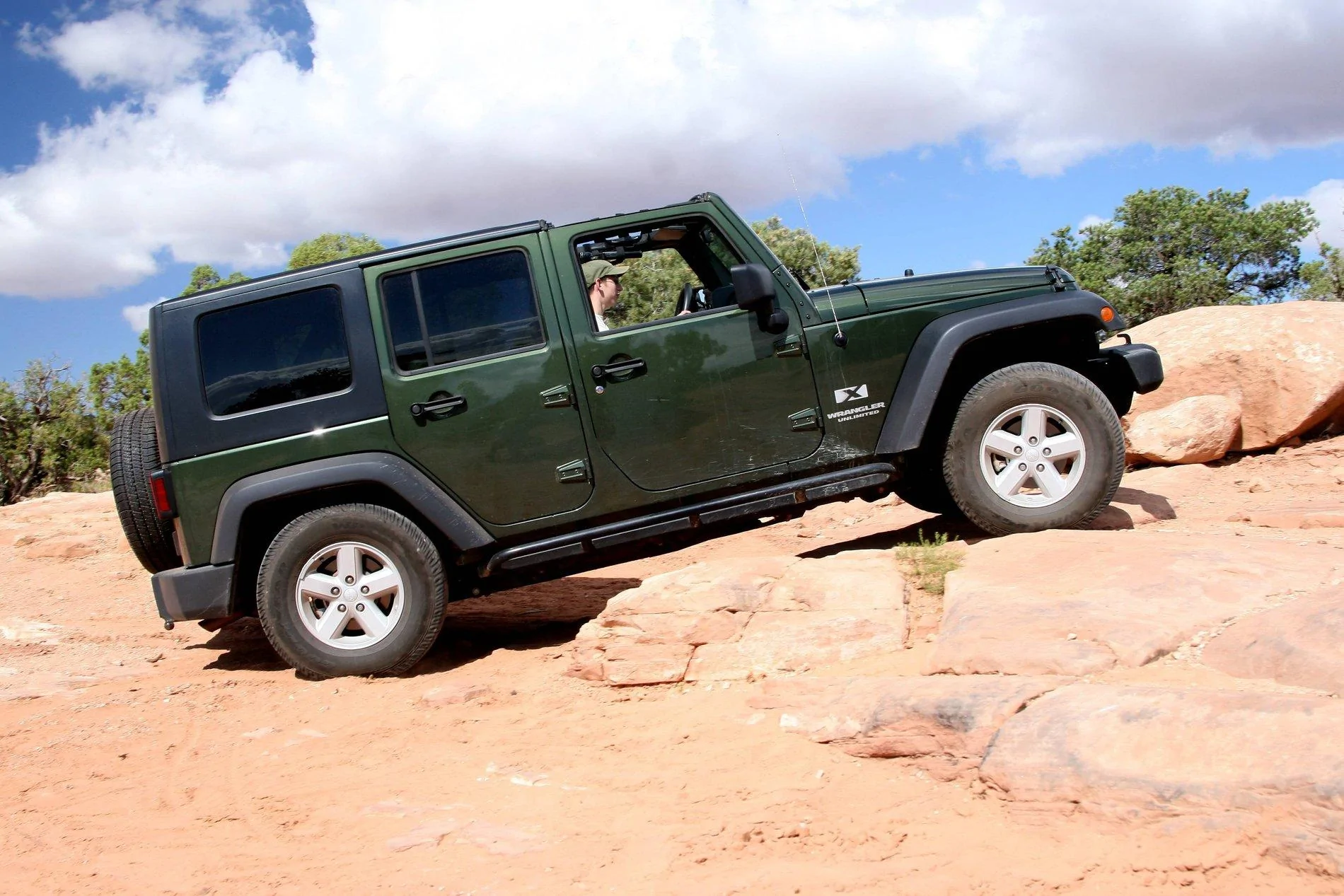 Jeep Gladiator What are the realistic expectations from a stock Sport? Vacation 2007, Jul-Aug 07, 3792, Gemini Trail