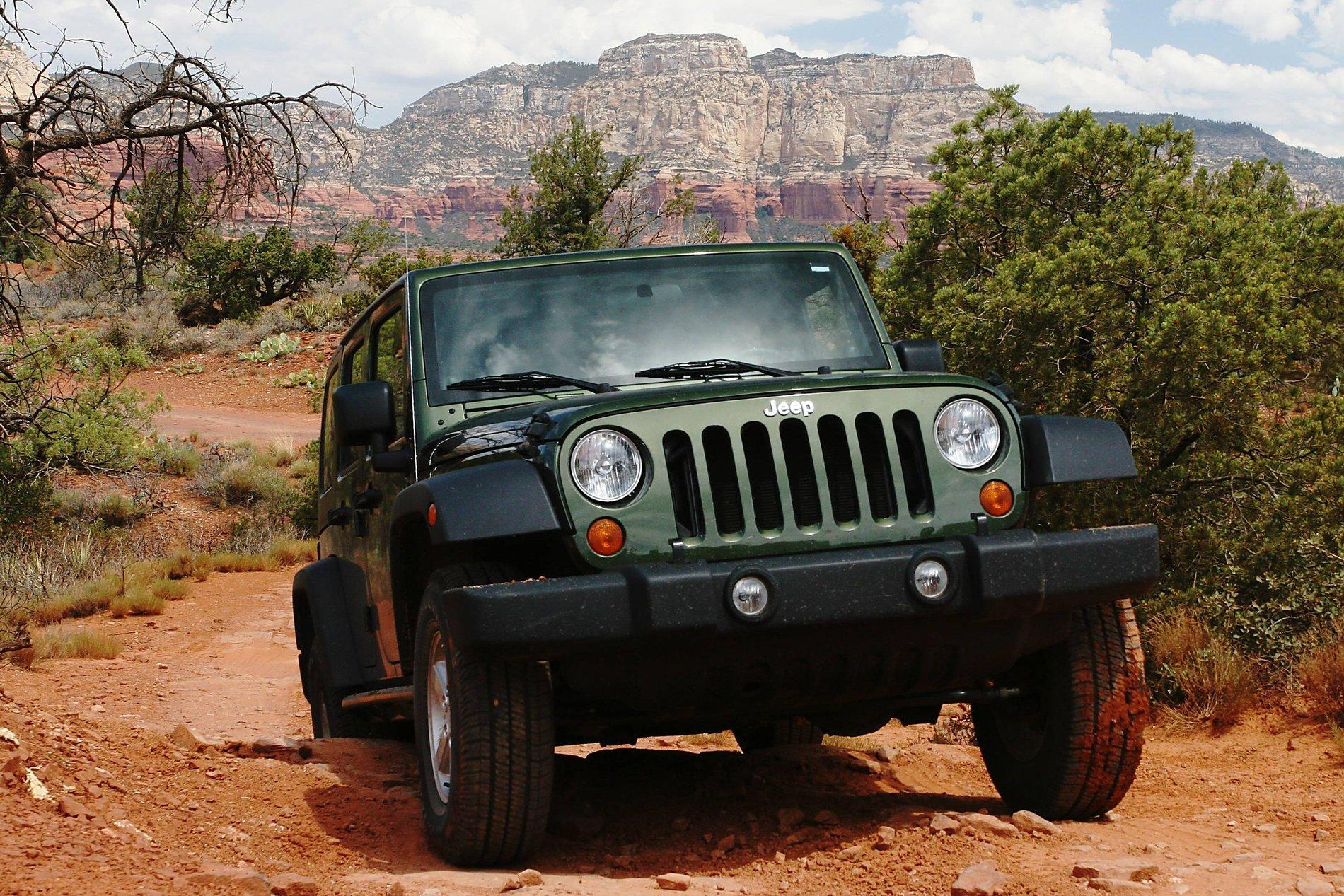 Jeep Gladiator What are the realistic expectations from a stock Sport? Vacation 2007, Jul-Aug 07, 2127, Jeep on Dry Creek Road