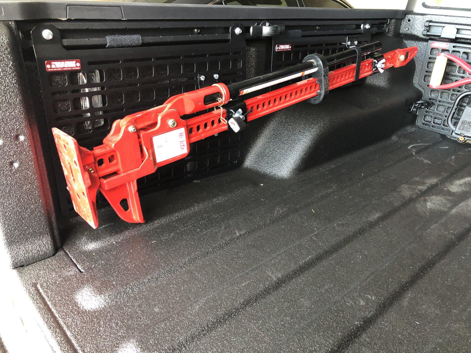 Jeep Gladiator BuiltRight bed rack quick fist C5BDBCFC-A7C2-46F1-ABD6-F538BD69855F
