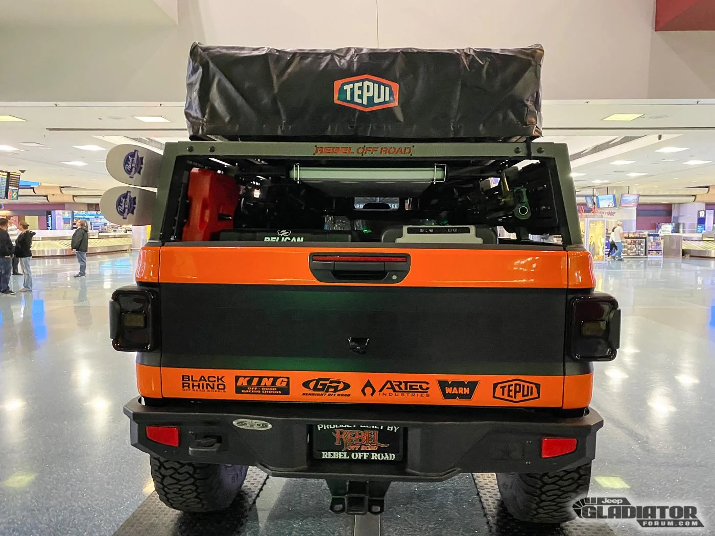 Jeep Gladiator Rebel OffRoad JT Gladiator Orange-Wrapped Overland Build [SEMA 2019] Rebel-Offroad-JT-Gladiator-Build-SEMA-2019-JGF-Coverage-12