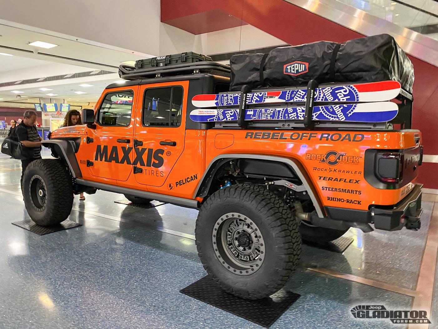 Jeep Gladiator Rebel OffRoad JT Gladiator Orange-Wrapped Overland Build [SEMA 2019] Rebel-Offroad-JT-Gladiator-Build-SEMA-2019-JGF-Coverage-17