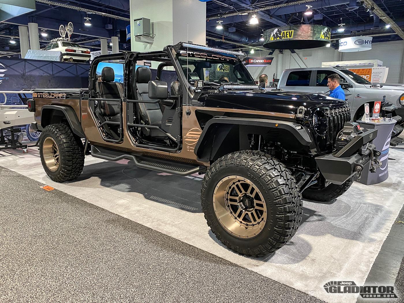 Jeep Gladiator Steelcraft Jeep Gladiator Build [SEMA 2019] Steelcraft-Jeep-Gladiator-SEMA-Build-1