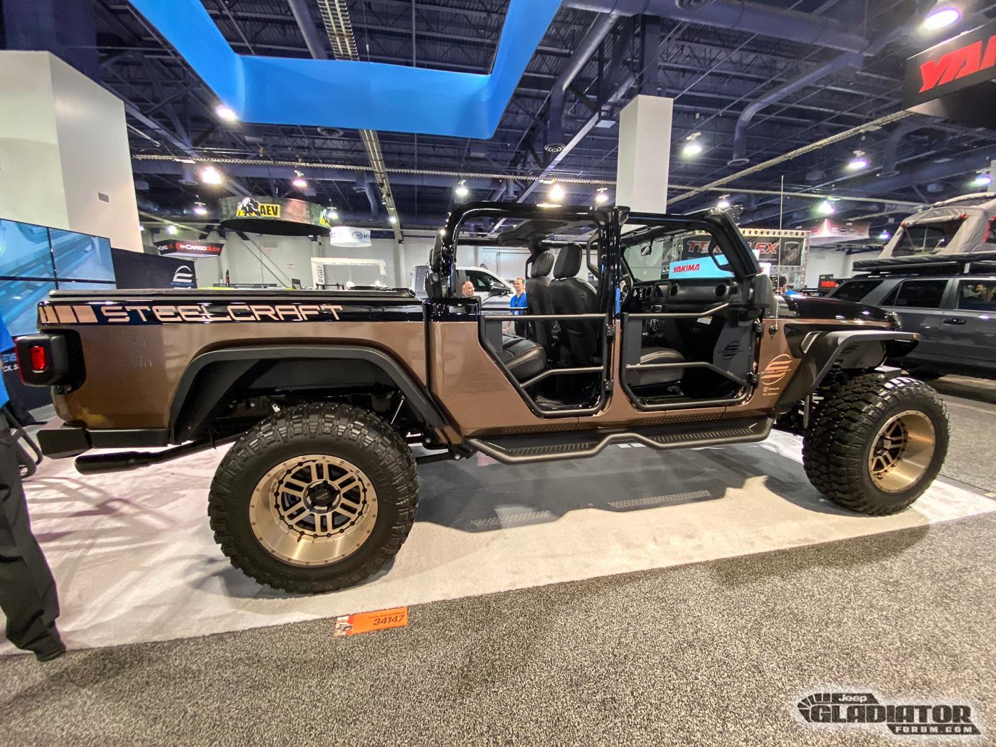 Jeep Gladiator Steelcraft Jeep Gladiator Build [SEMA 2019] Steelcraft-Jeep-Gladiator-SEMA-Build-18