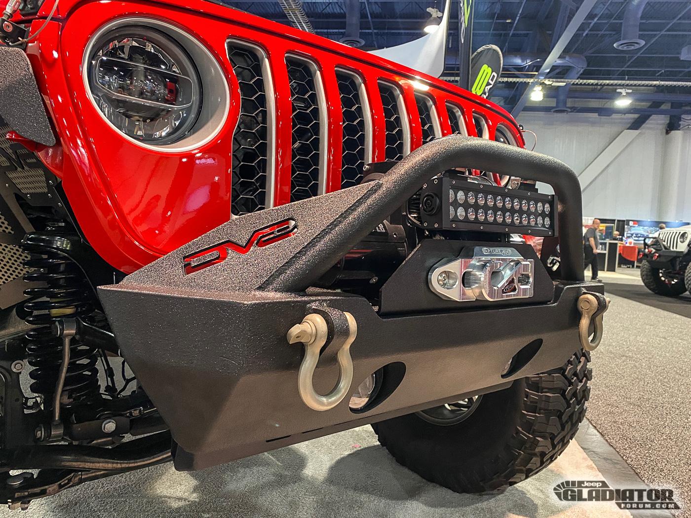 Jeep Gladiator DV8 Jeep Gladiator Build (Red) [SEMA 2019] DV8-Red-Jeep-Gladiator-JT-SEMA-Build-5