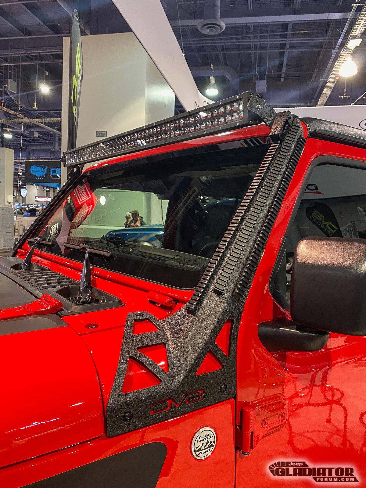 Jeep Gladiator DV8 Jeep Gladiator Build (Red) [SEMA 2019] DV8-Red-Jeep-Gladiator-JT-SEMA-Build-11