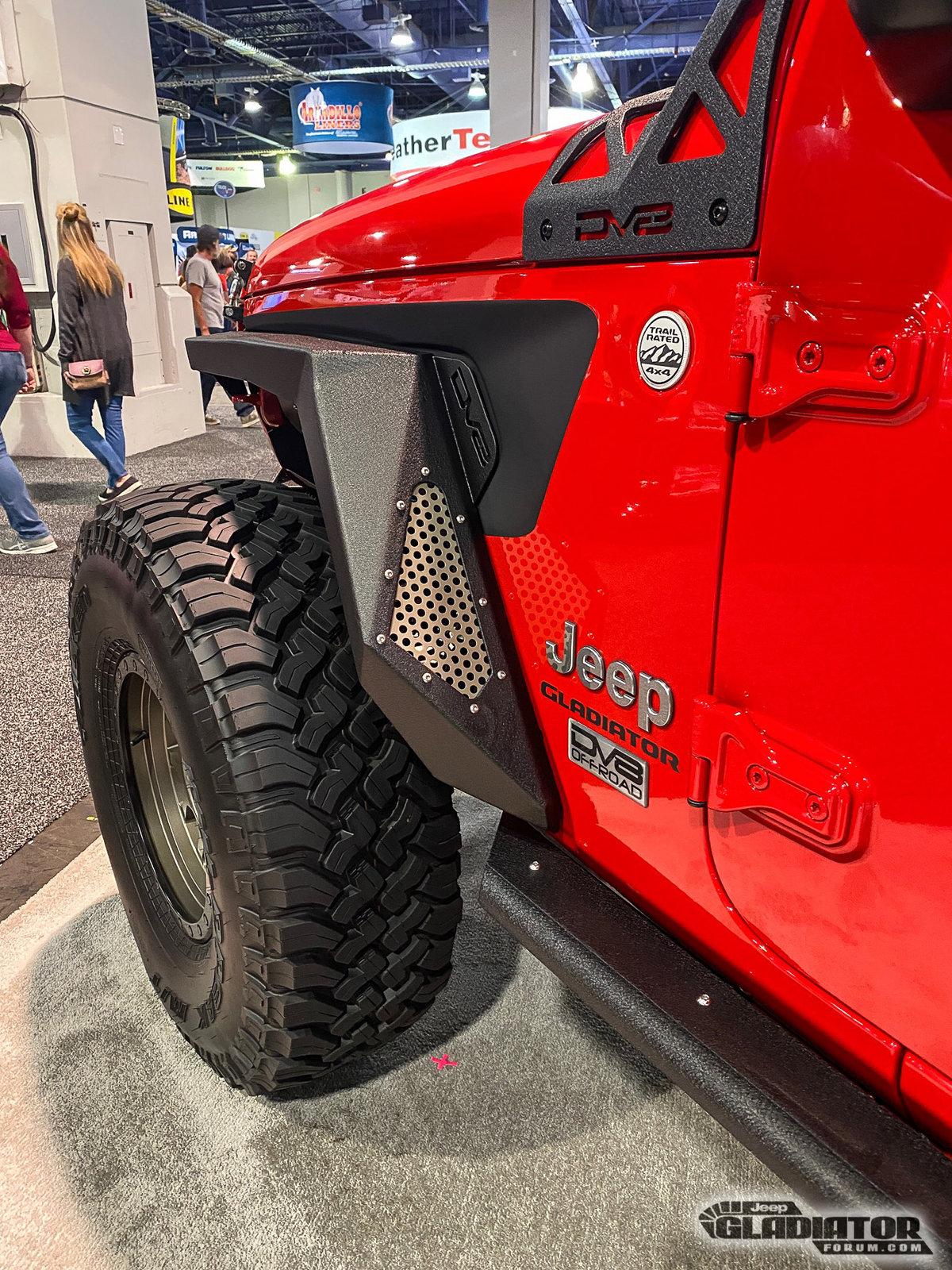 Jeep Gladiator DV8 Jeep Gladiator Build (Red) [SEMA 2019] DV8-Red-Jeep-Gladiator-JT-SEMA-Build-13